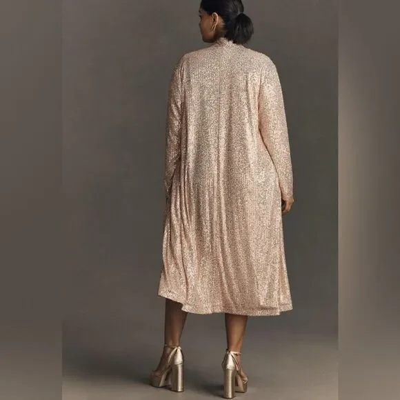 Anthropologie Mare Mare Sequin Duster NWT